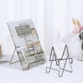 thumbnail image 1 of Iron Art Display Stand Dish Rack Plate Bowl Picture Frame Book Holder Home Decor, 1 of 4