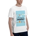 thumbnail image 2 of Bingfone Let'S Go On An Adventure Men'S Loose Fit Short-Sleeve Pocket T-Shirt, 2 of 7