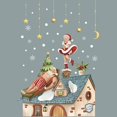 thumbnail image 1 of Pegatinas decorativas navideñas Pegatinas navideñas de copos de nieve Año nuevo, 1 of 5