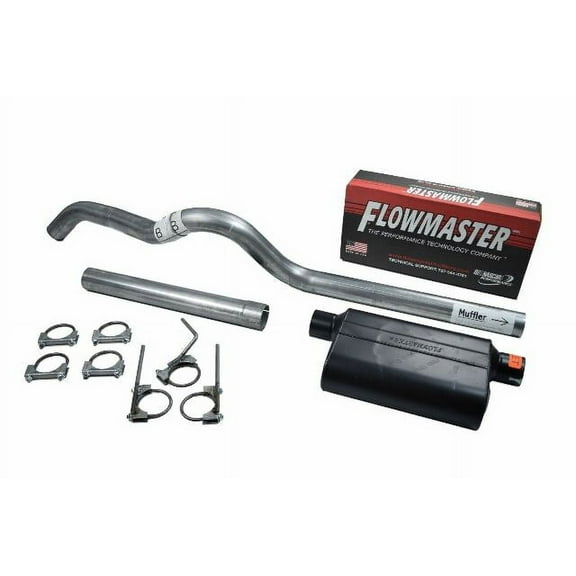 07-18 Jeep Wrangler JK 2D-4D 2.5" Exhaust Kit Flowmaster Delta-Flow 40 series
