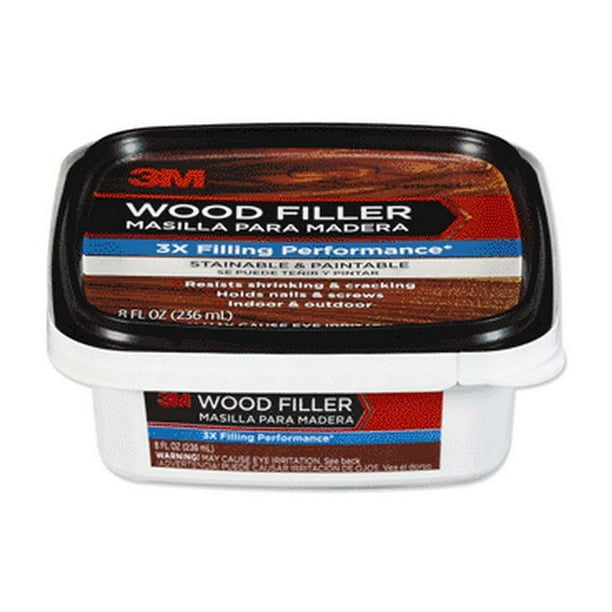 3M WFSTAINABLE8 Wood Filler, 8 Oz.