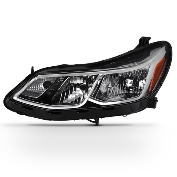 NEW [Left Driver Side] 2016-2019 Chevy Cruze Halogen w/o LED Headlight Headlamp