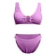 thumbnail image 4 of Trajes de baño para mujer, Trajes de baño para mujer, Bikini dividido de dos piezas para mujer, Traje de baño de playa estampado, Trajes de baño para mujer, 4 of 5