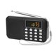 thumbnail image 2 of Am/FM Radio Portatil Pequeña Recargable, Radio Pequeña Digital con Linterna LED, Reproductor de Radio Bateria Recargable de 1200 mAh ShuxiuWang 1327537107743, 2 of 5