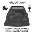 thumbnail image 2 of Altavoz Rock inalámbrico para exteriores Victrola Rock Speaker Connect, 2 of 9