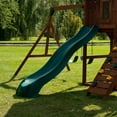 thumbnail image 2 of Swing-N-Slide Willows Peak Wooden Backyard Swing Set with Wave Slide, Swings, Glider Swing, and Rock Climbing Wall, 2 of 6