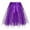 Purple, variant on Tutu Skirts for Women Fashion Solid Color Handmade Puffy Skirt with Lace up Bow for Performance and Holiday Sequins Skirt White One Size
