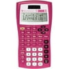 texas instruments ti-30x iis 2-line scientific calculator, pink