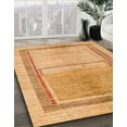 thumbnail image 3 of Ahgly Company Machine Washable Indoor Rectangle Abstract Orange Area Rugs, 5' x 8', 3 of 7