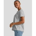 thumbnail image 3 of Hanes Essentials Women’s T-Shirt, 100% Cotton Relaxed-Fit Tee, Sizes XS-XXL, 3 of 6