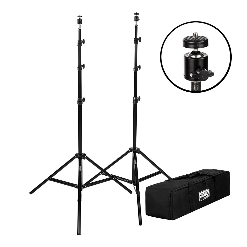 Fovitec 2 7'6" Tripod Stands for HTC VR/Vive Mount Base Stations