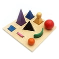 thumbnail image 1 of Ayudas Montessori para la enseñanza de idiomas para bebés DANNI PMYF002 Wood, 1 of 7