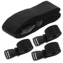 IDEANATEGRATE 4Pcs Utility Straps with Buckle Design for Securing Items and Moving 117.90X1.49X0.04in