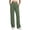 Armygreen, variant on Womens Wide Leg Pants with Pockets High Waisted Casual Lounge Pants Work Office Pants