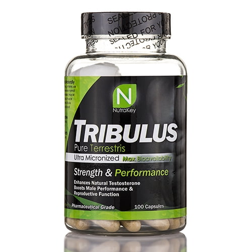 Tribulus Terrestris 500 mg 100 Capsules by NutraKey