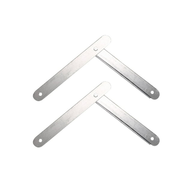 Inteprter 2x Folding Step Ladder Hinge Attachment Rod Replacement Stepladders Tie Kit Conjuntos de muebles de dormitorio Blanco 34 cm 2 piezas