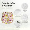 thumbnail image 5 of Disketp Butterflies and Vintage Print Women's Shorts Workout Shorts for Athletic Gym Running Shorts with Phone Pockets X-Large, 5 of 8