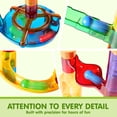 thumbnail image 4 of Juguete Joyin de Marble Run, 137 unidades, con 15 canicas que brillan en la oscuridad, 4 of 7