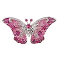 thumbnail image 1 of Empress Monarch Winged Butterfly Crystal Rhinestone Brooch Pin, 1 of 4