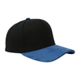 thumbnail image 2 of Two‑Tone Blank Baseball Cap LSONABXA Solid Color Unstructured Curved Brim Adjustable Snapback Plain Trucker Hat Fashion Headwear For Weekend Holiday Gathering Travel Daily Wear, 2 of 4