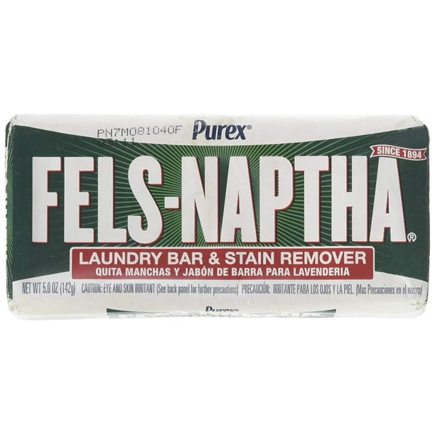 Fels Naptha Laundry Soap and Stain Remover, 3 Pack