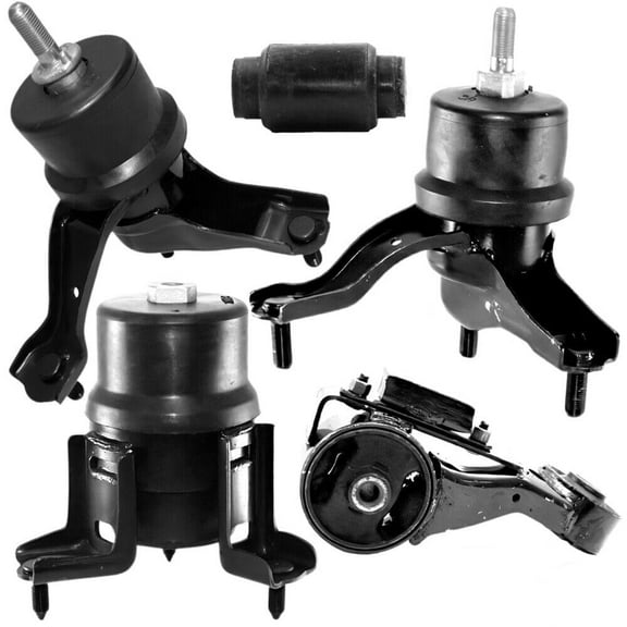 Engine Motor Mounts, Insert of Engine Mount & Automatic Transmission Mount 5PCS Set, Parts 9565, 9591, 9212, 9694, 9165. A4258, A4284, A4212, A4270, A4207. AWD (All Wheel Drive) Only