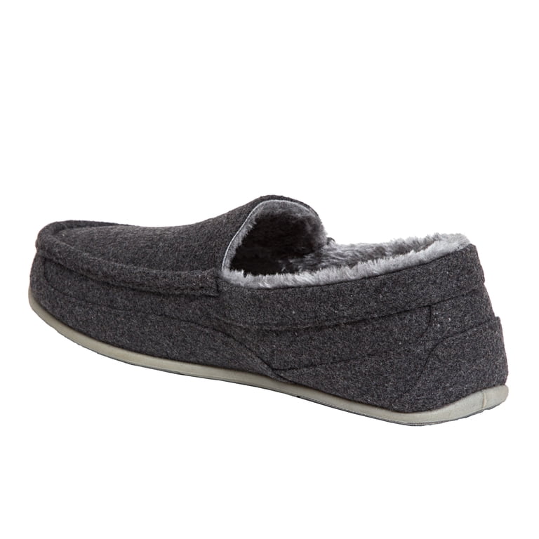 Deer Stags Unisex Spun Wool Slipper - Dark Grey - 9 Wide  display picture 1