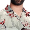 thumbnail image 5 of Tree Men's Casual Short Sleeve Button Down Shirts - Printed Summer Beach Tops for Men and Women, 5 of 6