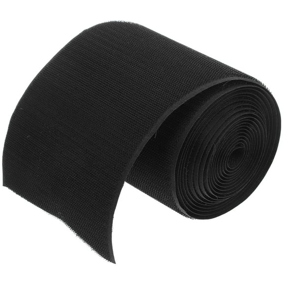 ELAYARD Black Nylon Cable Cover for Floor Cord Management Reusable Wire Protector 1 Roll
