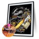 thumbnail image 1 of Cuadros Decorativos Kits de pintura de diamantes con insignia de Potter taladro redondo completo decoración de pared para el hogar (B5093) Tmvgtek embutido en tela, 1 of 8