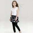 thumbnail image 2 of MEZZALL Girls Leggings Spring Fall Children Pants Little Girl Elastic Bottom Skirt Versatile, 3-4 Years, 2 of 5