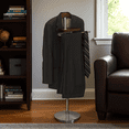 thumbnail image 6 of VL17017 Oxford II Chrome Steel and Walnut Wood Valet, 6 of 7