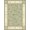 Sage Green Cream Brown, Pattern 7, variant on Design&I 8'x10' Washable Area Rug Vintage Fishing Fly And Tackle Motif With Rustic Angler Stripe Border for Living Room, Family Extra Large Skid-Resistant Low Profile