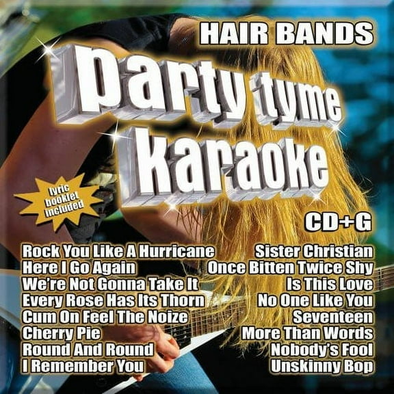 Various Artists - Party Tyme Karaoke: Hair Bands - Heavy Metal - CD