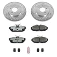 thumbnail image 2 of Power Stop K4749-26 Brake Kit Z26 Street Warrior Z26 Street Warrior Carbon Fiber Ceramic Brake Pads; Drilled And Slotted Rotor; With Rotor/ Brake Pad/ Hardware, 2 of 3
