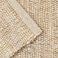 thumbnail image 3 of · REDEARTH · Jute Cotton Area Rug - 8'x10' Rectangular Rug, Sustainable Handwoven, Non-Shedding, Soft & Durable – Reversible, Neutral Tones for Home Décor in Living Room, Dining Room, Bedroom, 3 of 11