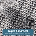 thumbnail image 3 of GALMAXS7 Kitchen Rug Absorbent Rubber backed Kitchen Mat Black Woven Floor Mat for Cooking 20" x 32", 3 of 8