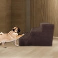thumbnail image 3 of Escaleras antideslizantes Zulema para perros Cubierta suave y lavable Escalera de escaleras para gatos, 3 of 8