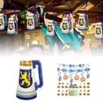thumbnail image 1 of High - Quality Beer Festival Theme Decoration - PROST OKTOBERFEST Flag Spiral Pendant Set, 1 of 5