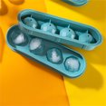 thumbnail image 2 of Big Sale ! Jiiey Ice Cube Mold Stackable Round Ice Cube Tray Set With Lid & – Create 4~13Pcs Round Ice Ice Trays For Freezer Is Easy To Release & Sturdy– Small Pellet Ice Maker For Drinks, 2 of 9