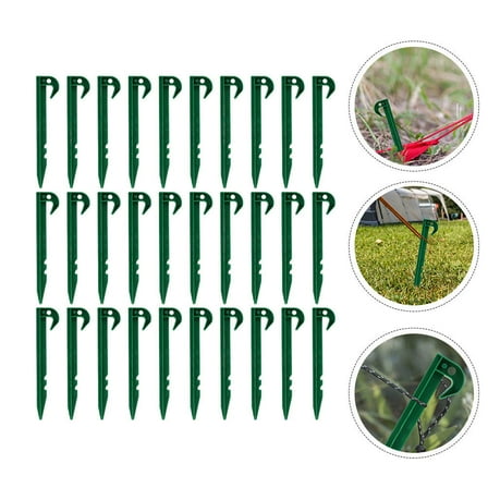 LEORX Camping Tent Nail Non-Toxic Plastic 50Pcs