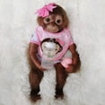 thumbnail image 1 of Wamdoll Muñecas Bebé Mono Reborn Realistas De 20 Pulgadas, 50 Cm, Cuerpo Pesado, Vinilo De Silicona Muy Suave, Muñeca Flexible Coleccionable Realista, Siéntete Real, 1 of 4