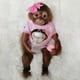 thumbnail image 1 of Wamdoll Muñecas Bebé Mono Reborn Realistas De 20 Pulgadas, 50 Cm, Cuerpo Pesado, Vinilo De Silicona Muy Suave, Muñeca Flexible Coleccionable Realista, Siéntete Real, 1 of 4