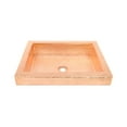 thumbnail image 4 of Native Trails Cps46 Tatra 20" Rectangular Copper Drop In Bathroom Sink - Copper, 4 of 7