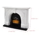 thumbnail image 3 of Chimenea en miniatura, llama LED eléctrica, ascuas , casa de Vintage, decoración de resina, componentes de construcción para 1:12, 3 of 9
