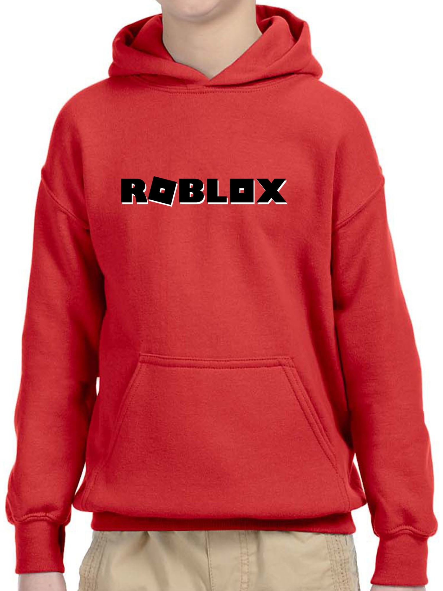 Trendy Usa Trendy Usa 1168 Youth Hoodie Roblox Block Logo Game