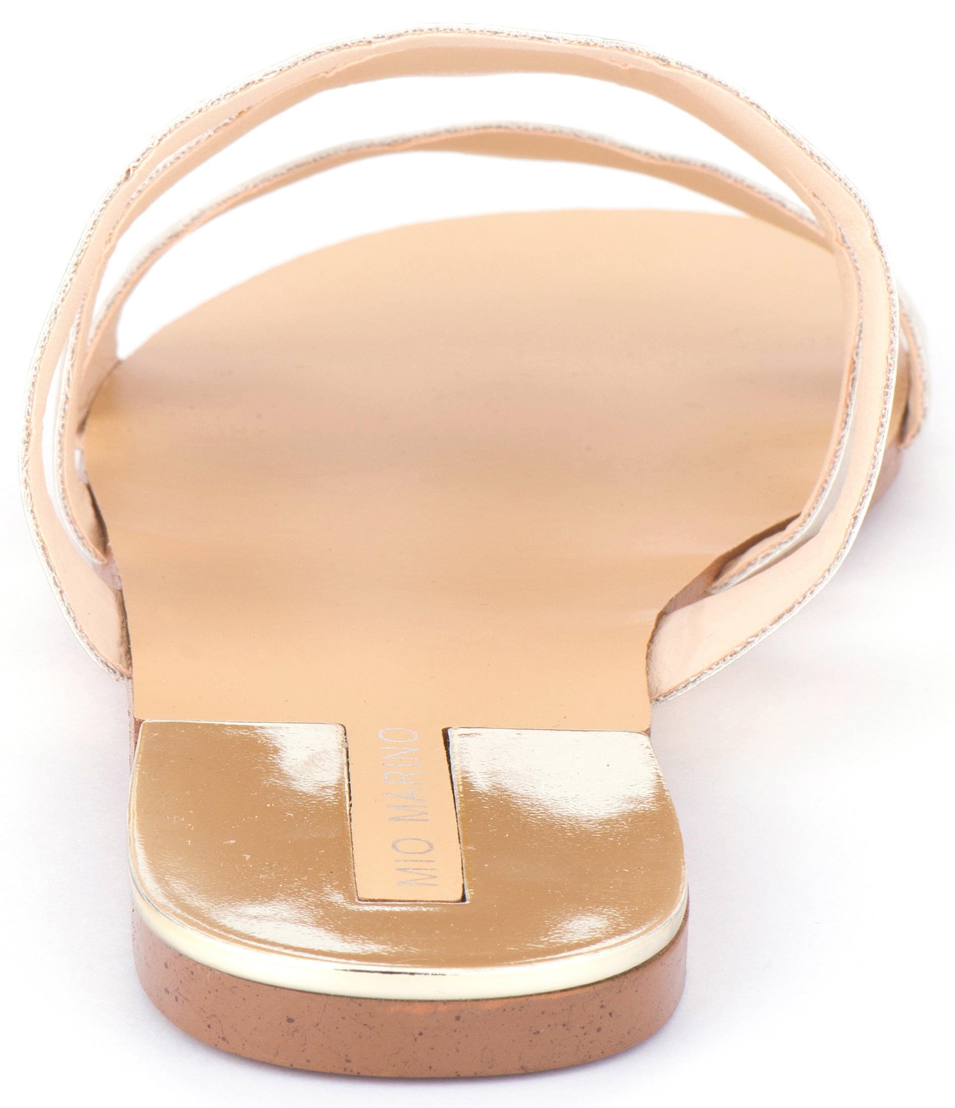 Mio Marino Frillscalloped Slide Sandals for Women