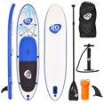thumbnail image 1 of Costway 11' Gonflable Stand Up Paddle Board SUP W / Fin Réglable Paddle Sac à Dos, 1 of 10