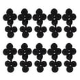 thumbnail image 2 of 10 Piezas Botones de Nudo de Estilo Chino para Decoración de Traje y Cheongsam Negro Zulema Nudo de botón chino, 2 of 8