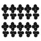 thumbnail image 2 of 10 Piezas Botones de Nudo de Estilo Chino para Decoración de Traje y Cheongsam Negro Zulema Nudo de botón chino, 2 of 8